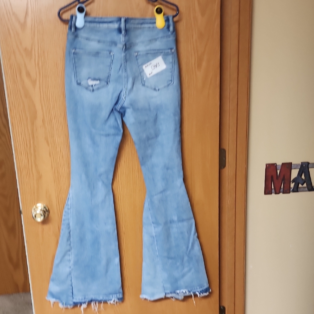 Flying Monkey Light Blue Flare Jeans